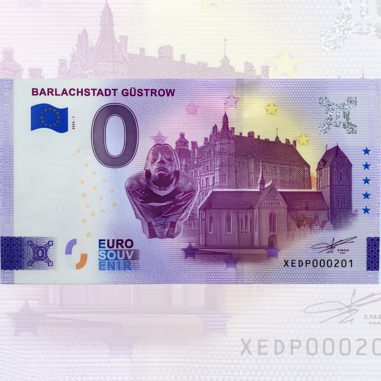 Null-Euro Schein Souvenir