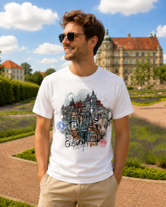 Produktbild T-Shirt "Kunstdruck Güstrow" von Christoph Kadur